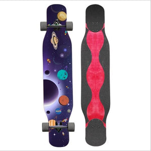 Adult Long board Four-wheeled longboard Trucks Dancing Skateboards custom skateboard skate longboard