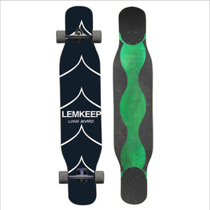 Adult Long board Four-wheeled longboard Trucks Dancing Skateboards custom skateboard skate longboard