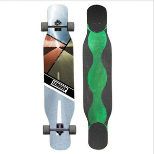 Adult Long board Four-wheeled longboard Trucks Dancing Skateboards custom skateboard skate longboard