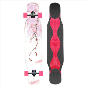 Adult Long board Four-wheeled longboard Trucks Dancing Skateboards custom skateboard skate longboard