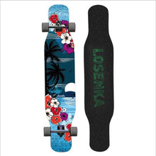 Load image into Gallery viewer, Adult Long board Four-wheeled longboard Trucks Dancing Skateboards custom skateboard skate longboard