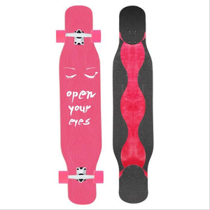 Adult Long board Four-wheeled longboard Trucks Dancing Skateboards custom skateboard skate longboard