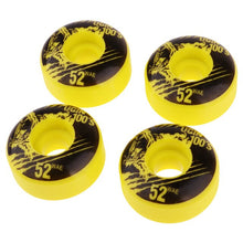 Load image into Gallery viewer, 4pcs 52mm 100A High Performance Skateboard Wheels Durable PU Skate Wheels 100A Skateboard Part