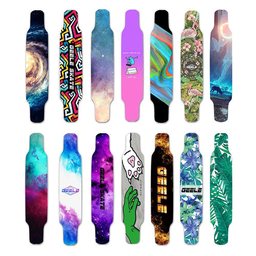 Long Skateboard Sandpaper Sticker Waterproof Scooter Sticker Sand Sticker Skateboard Griptape Deck Paper Sand With Cutter