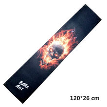 Load image into Gallery viewer, free shipping skate board griptape long board grip tape 120*26 cm