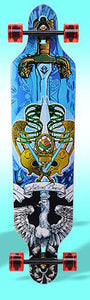 Road Street 4 Wheels Longboard Skateboard Cruiser Maple Wood Flat Skate Dancing Long Board For Adult Youth Dance Board