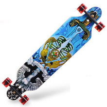 Load image into Gallery viewer, CHI YUAN 41 Inch Professional Longboard Maple Cruiser Board Skateboard Skate board Complete Galaxy