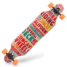 Load image into Gallery viewer, CHI YUAN 41 Inch Professional Longboard Maple Cruiser Board Skateboard Skate board Complete Galaxy