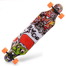 Load image into Gallery viewer, CHI YUAN 41 Inch Professional Longboard Maple Cruiser Board Skateboard Skate board Complete Galaxy