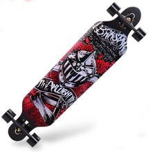 Load image into Gallery viewer, CHI YUAN 41 Inch Professional Longboard Maple Cruiser Board Skateboard Skate board Complete Galaxy