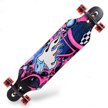 Load image into Gallery viewer, CHI YUAN 41 Inch Professional Longboard Maple Cruiser Board Skateboard Skate board Complete Galaxy