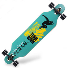 Load image into Gallery viewer, CHI YUAN 41 Inch Professional Longboard Maple Cruiser Board Skateboard Skate board Complete Galaxy