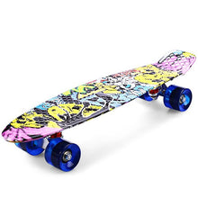 Load image into Gallery viewer, Longboard Skateboard Printing Graffiti Skate Board Wheels Complete 22 inch Retro Cruiser Entertainment Dropshipping