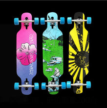 Load image into Gallery viewer, Completed MINI Longboard Skateboard 36 inch Dancing Long Board Men Women Professional Longboard 92CM