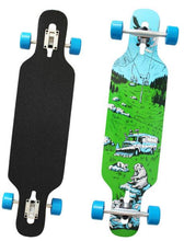 Load image into Gallery viewer, Completed MINI Longboard Skateboard 36 inch Dancing Long Board Men Women Professional Longboard 92CM