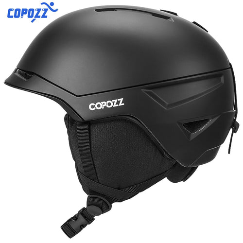 COPOZZ Classic Men Women Ski Helmet Integrally-molded Skiing Helmet Skateboard Ski Snowboard Helmet Mask for Winter Sports