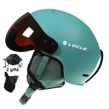 Load image into Gallery viewer, LOCLE Men Skiing Helmet Women IN-MOLD PC+EPS CE Certificate Ski Helmet Outdoor Sports Skiing Snowboard Skateboard Helmet