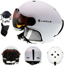 Load image into Gallery viewer, LOCLE Men Skiing Helmet Women IN-MOLD PC+EPS CE Certificate Ski Helmet Outdoor Sports Skiing Snowboard Skateboard Helmet