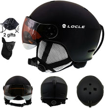 Load image into Gallery viewer, LOCLE Men Skiing Helmet Women IN-MOLD PC+EPS CE Certificate Ski Helmet Outdoor Sports Skiing Snowboard Skateboard Helmet