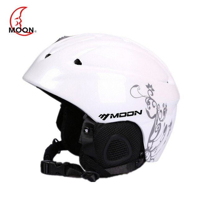 MOON Skiing Snowboard Helmet High Quality Pro Skateboard Equipment Winter adult Helmet Men Women Ultralight Sports Safety Helmet