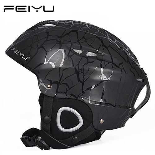 FEIYU CE Certification PC+EPS Adult Teenager Ski Helmet Men Women Skating Skateboard Helmet Snowboard Snow Sports Helmets