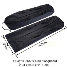 Load image into Gallery viewer, Longboard Carry Bag Backpack Carrier for 41&quot; x 9.65 &quot;x 4.33 &quot; Skateboard