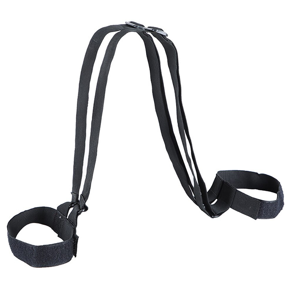 Universal Carrier Wide Backpack Shoulder Strap Non Slip Adjustable Comfortable Polyester Handfree Soft For Snowboard Skateboard