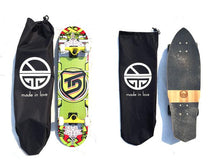 Load image into Gallery viewer, Skateboard Backpacks SIngle-Shouler Double Rocker/Small Fishboard Carrying Bags with Drawstring