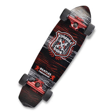 Load image into Gallery viewer, UGIN Freestyle Printing Street 28 inch Long Skate Board Complete Retro Graffiti Style Skateboard Cruiser Long Skateboards Maple