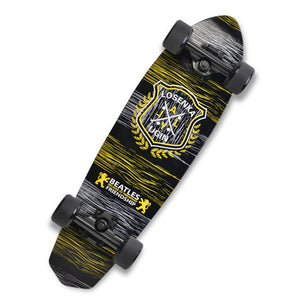 UGIN Freestyle Printing Street 28 inch Long Skate Board Complete Retro Graffiti Style Skateboard Cruiser Long Skateboards Maple