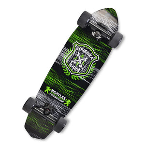 UGIN Freestyle Printing Street 28 inch Long Skate Board Complete Retro Graffiti Style Skateboard Cruiser Long Skateboards Maple