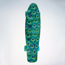 Load image into Gallery viewer, New Galaxy mini cruiser 22 peny skateboard long board Pnny complete transparent skateboard fish board pink and blue patines kids