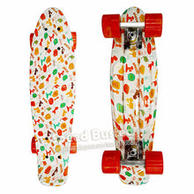 Load image into Gallery viewer, New Galaxy mini cruiser 22 peny skateboard long board Pnny complete transparent skateboard fish board pink and blue patines kids