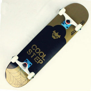 Professional Canadian Maple 4 Wheels Double Rocker Skateboard 31 Inch Long Skate Board Graffiti Style Highway Skateboard