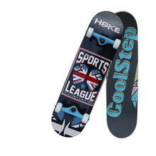 Load image into Gallery viewer, Professional Canadian Maple 4 Wheels Double Rocker Skateboard 31 Inch Long Skate Board Graffiti Style Highway Skateboard