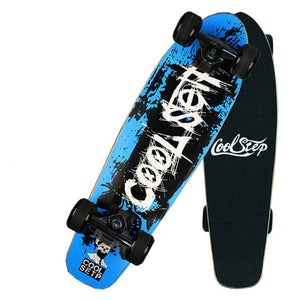 Freestyle Printing Street 26 inch Skate Board Complete Retro Graffiti Style Skateboard Cruiser Long Skateboards Maple