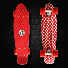Load image into Gallery viewer, New Camouflage Printed Fish board mini cruiser skateboard single long board children warped road skate longboard scooter PN07