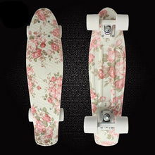 Load image into Gallery viewer, New Camouflage Printed Fish board mini cruiser skateboard single long board children warped road skate longboard scooter PN07