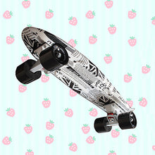 Load image into Gallery viewer, New Camouflage Printed Fish board mini cruiser skateboard single long board children warped road skate longboard scooter PN07