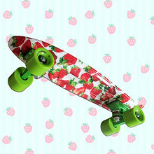 Load image into Gallery viewer, New Camouflage Printed Fish board mini cruiser skateboard single long board children warped road skate longboard scooter PN07