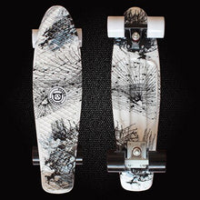 Load image into Gallery viewer, New Camouflage Printed Fish board mini cruiser skateboard single long board children warped road skate longboard scooter PN07