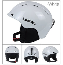 Load image into Gallery viewer, Lanova 3 size White Ski helmet Child Men Women Snowboard Ski Helmet High Quality PC+EPS Snow Skating Skateboard Skiing Helmet