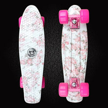 Load image into Gallery viewer, New Peny Fish Board 22&quot;Printed mini cruiser plastic skateboard trucks long board children&#39;s scooter four-wheel skates PD01