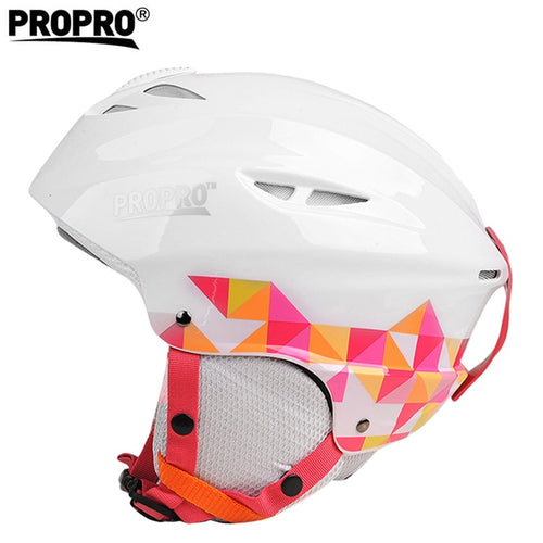 Propro Men's Women's Half-covered Skiing Helmets Outdoor Sport Integrally-Molded Snowboard Skateboard Skating Ski Helmet VK036