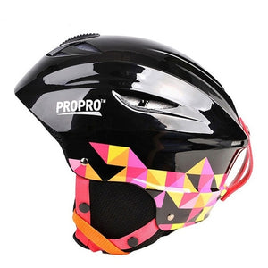 Propro Men's Women's Half-covered Skiing Helmets Outdoor Sport Integrally-Molded Snowboard Skateboard Skating Ski Helmet VK036