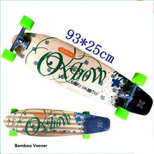 Load image into Gallery viewer, New Style Longboard Complete 117cm 110cm 107cm 93cm Surfboard Old School Cruiser single kick Skateboard Complete