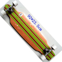 Load image into Gallery viewer, New Style Longboard Complete 117cm 110cm 107cm 93cm Surfboard Old School Cruiser single kick Skateboard Complete