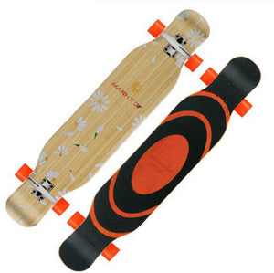 Canadian Maple Complete Road Skate Longboard Deck For Adult Youth Skateboard Downhill Street Dancing Long Board Professional