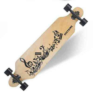 Professional Skate Longboard 104cm Canadian Maple Skateboard Four Wheels Cruiser Adult Balance Board Street Dancing Long Board