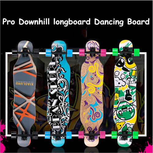 Professional Skateboard  Complete Maple Longboard Skate Board 4 Wheel Downhill Street Long Board Dance Board Roller Driftboard